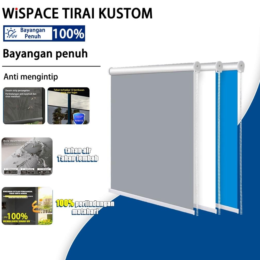 Tirai Gorden Tirai Kantor Tarik Roller Blind Tirai Jendela Aesthetic Gorden Tarik tirai roller Tirai