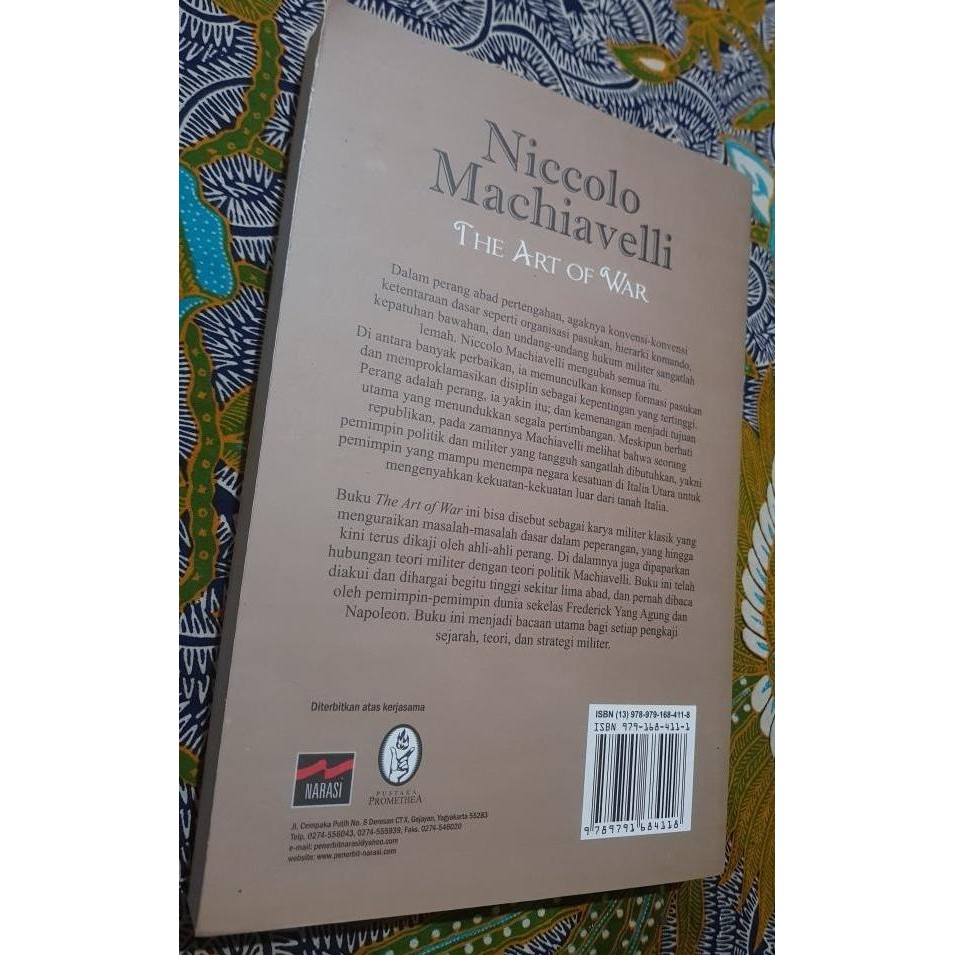 NICCOLO MACHIAVELLI - The Art of War Original