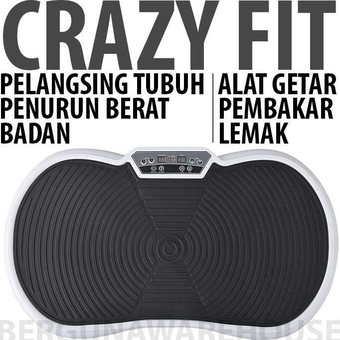 Crazy Fit Alat Fitness Getar Lejel Vibe Tone .