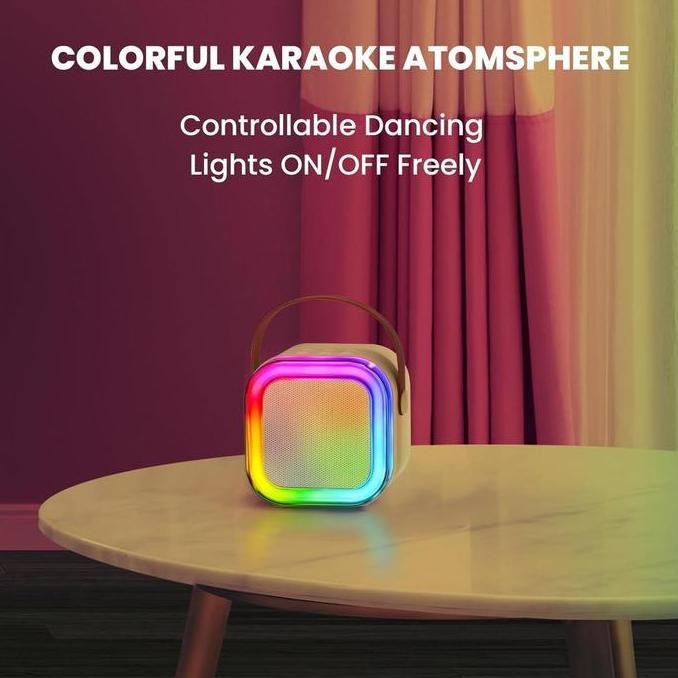 Cod&Local Delivery Original Karaoke Speakerbluetooth Bass K12 Microphone Premium Setlengkap Bluetoot
