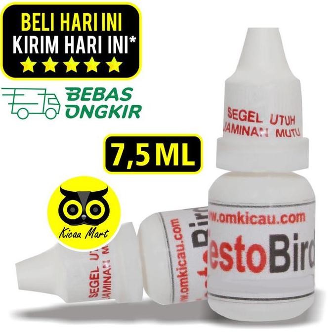 .........] VITAMIN TERNAK BREEDING BURUNG TESTO BIRD CAIR TETES OM KICAU VTEBIOK