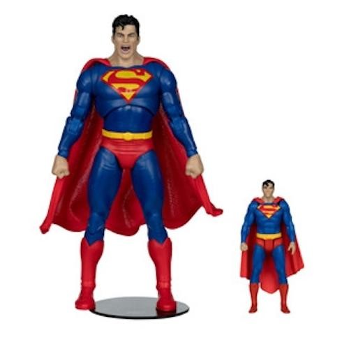PROMO  MCFARLANE TOYS SUPERMAN VS. GODZILLA (JUSTICE LEAGUE VS. GODZILLA VS. KONG) 2-PACK TOY AND