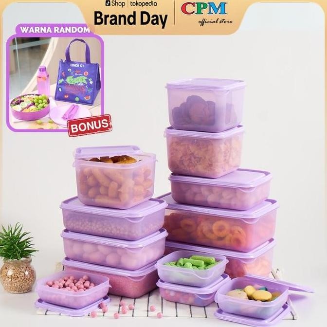 PROMO - CPMxFUN.HOMESHOPING Tanoshi Smart Saver Tanoshi 13 in 1  gratis tas zarina 1 set