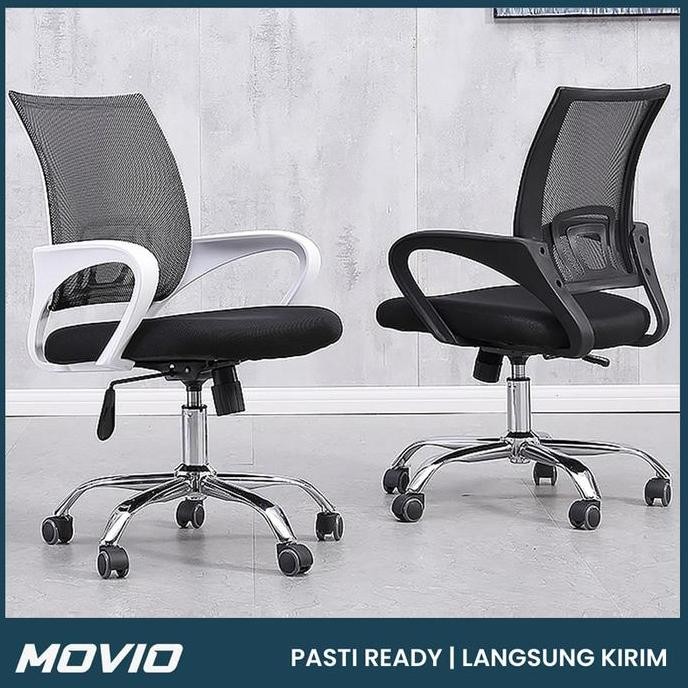 PROMO - MOVIO Office Chair - Kursi Kantor Ergonomis / Kursi Kerja / Kursi Mesh