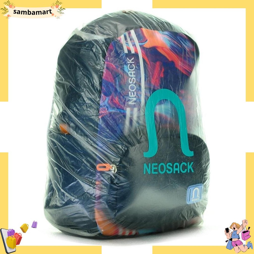 Original Neosack Backpack tas sekolah  - tas ransel tas punggung Indiana NA30014