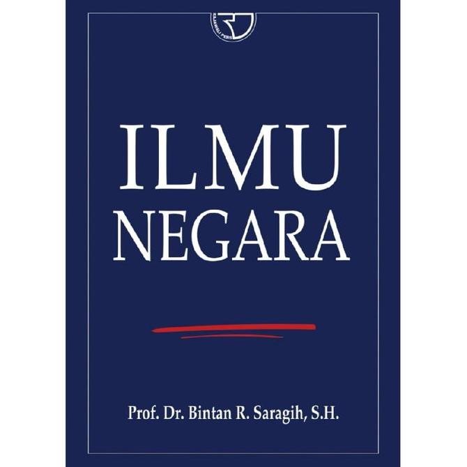 Original Ilmu Negara Prof Dr Bintan R Saragih SH Original