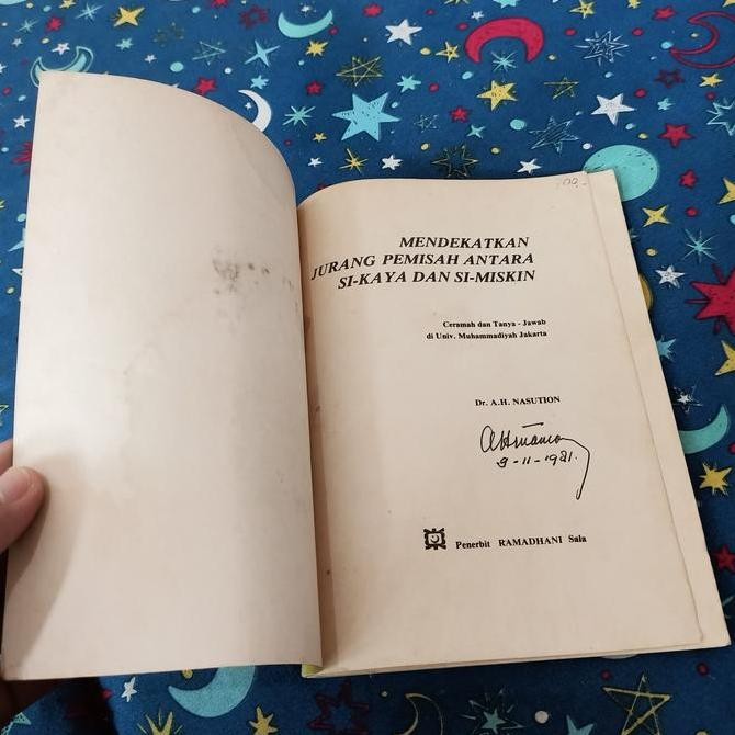 MENDEKATKAN JURANG PEMISAH ANTARA SI KAYA DAN SI MISKIN Dr AH Nasution Original