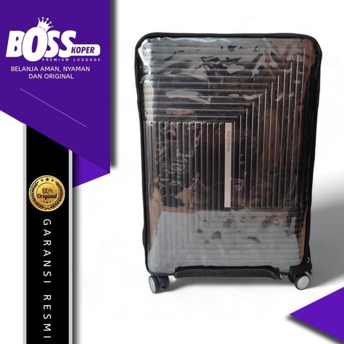 BEBAS ONGKIR - Sarung Cover Koper 20 24 28 30 inch Mika + Scuba Lojel,American Tourister,Samsonite,d