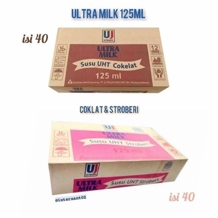 Ultra Milk Susu Uht 125Ml 1 Dus