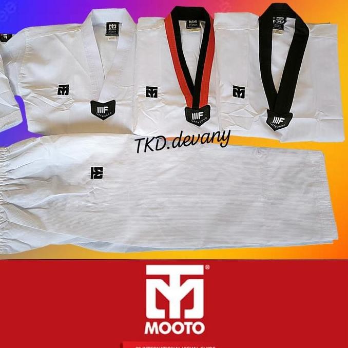 seragam taekwondo mooto 3F/Dobok MOOTO IIIF 3F/seragam moto 3F