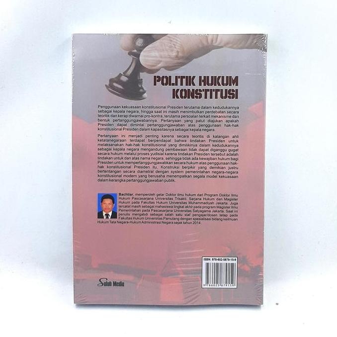 Politik Hukum Konstitusi - Bachtiar