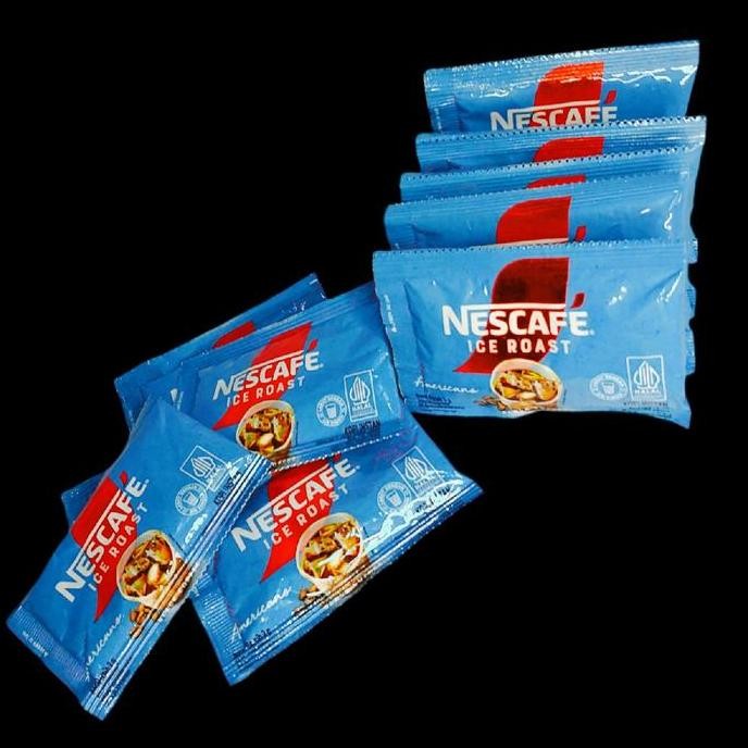 New Nescafe Ice Roast Drink Powder Bubuk Renceng