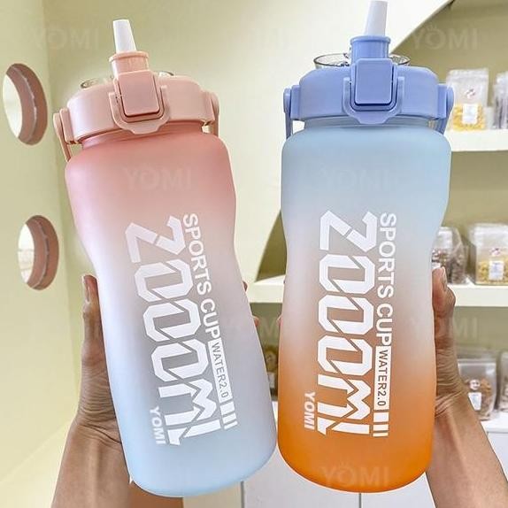 Yomi - Botol -1000/2000Ml Penutup Peluru Sport Botol Minum/ Water Bottle