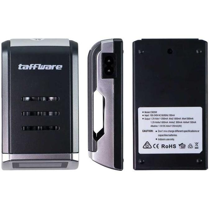 Charger Baterai Digital Aa Aaa Taffware Fast Charging Smart Y4118