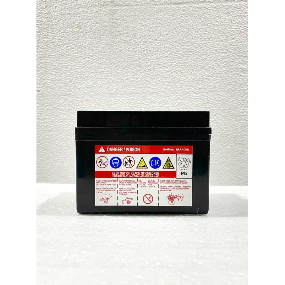 Aki Motor Kering Gs Goldshine Gtz5S 12V 3.5Ah Mf