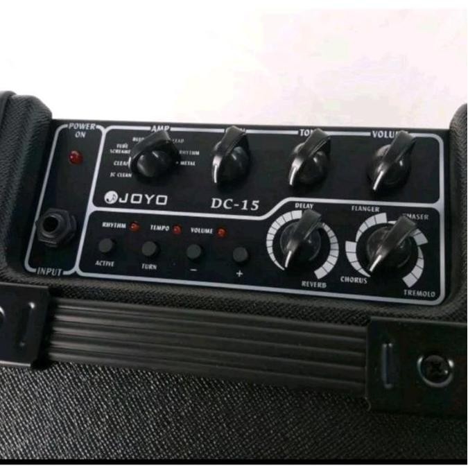 Joyo Dc-15 Guitar Amplifier Digital Multy Effect Ampli Guitar Acoustic Original Garansi Resmi Dc15 D