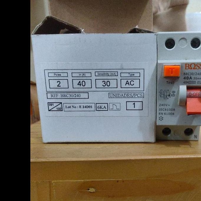 Promo Elcb 40A 30mA Boss Brc30/240A COD