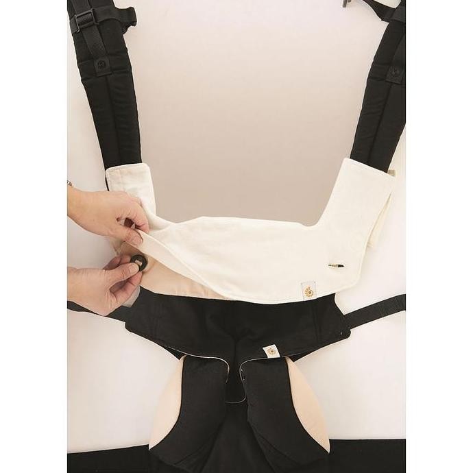 Ergo Baby 360 Teething Pads & Bib Natural