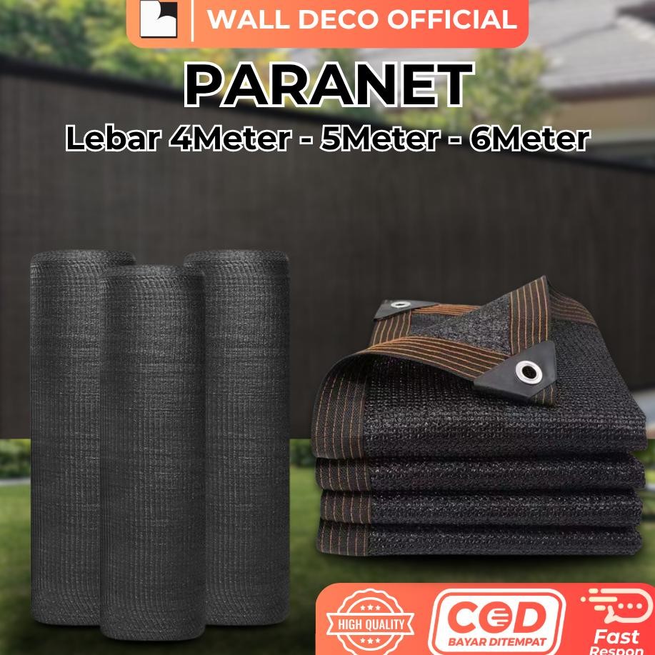 PROMO Paranet Jaring Peneduh Hitam 90% Jaring Peneduh Ultraviolet Jaring Peneduh Jaring Peneduh Tama