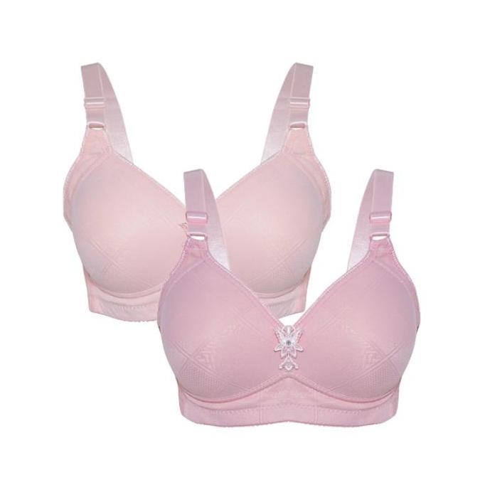 TERLARIS - Tulip by Christine Ayzel Full Cup Non Wire Bra Bundling 2pcs - CBR-4983 Tipis Busa Bh Wan