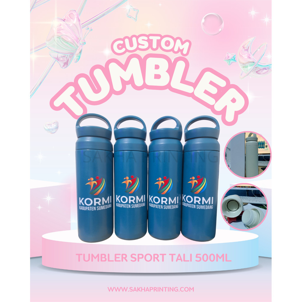 TUMBLER CUSTOM/TUMBLER HOOK TUMBLER JAPAN GAGANG TERMOS CUSTOM TERMOS CUSTOM LOGO TERMOS PROMOSI TER