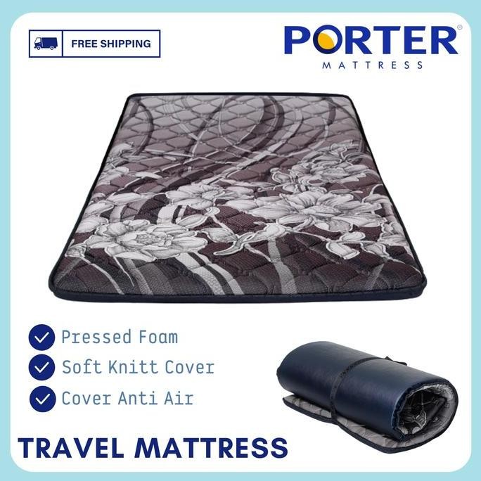 Travel Mattress / Kasur Gulung Rebounded Foam PORTER