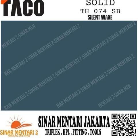 PROMO DISKON - TACO HPL SOLID TH 074 SB SILENT WAVE