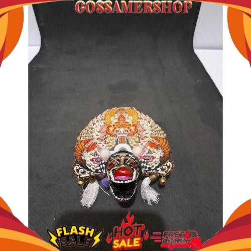 Barongan Devil Putih Telon Gantungan Kunci Unik Sungut BR -36