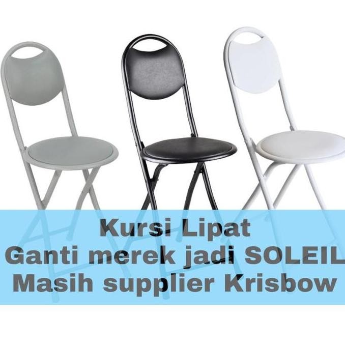 TERBARU - [JAKARTA] ORI KURSI LIPAT KRISBOW ORIGINAL BESI RINGAN SHALAT/SHOLAT