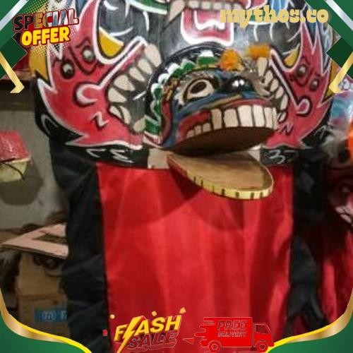 Barongan mainan / barongan murah / barongan anak / barongan kediri / barongan / reog / devil / gong 