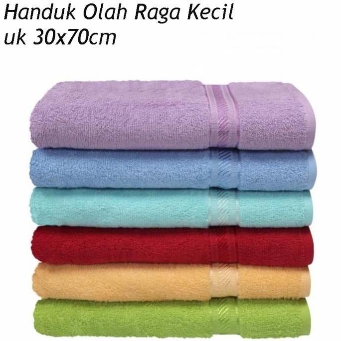Handuk KECIL Merah Putih uk 30x70cm Terry Palmer Group