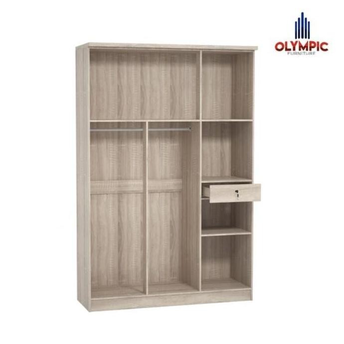 Lemari 3 pintu Olympic Navaro - Bandung area only