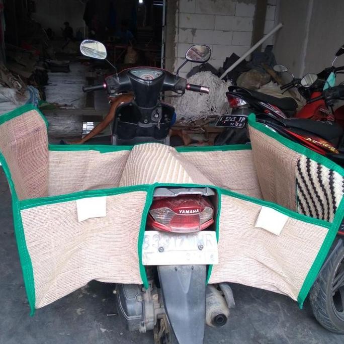 BRONJONG MOTOR / KERANJANG MOTOR TAS OBROK TAS POS TAS KURIR TAS CATERING TAS KANDEK TAS KAMBING KUR