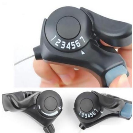 Shimano Shifter 7 speed Thumb Gear 3x7 Shift Lever Set
