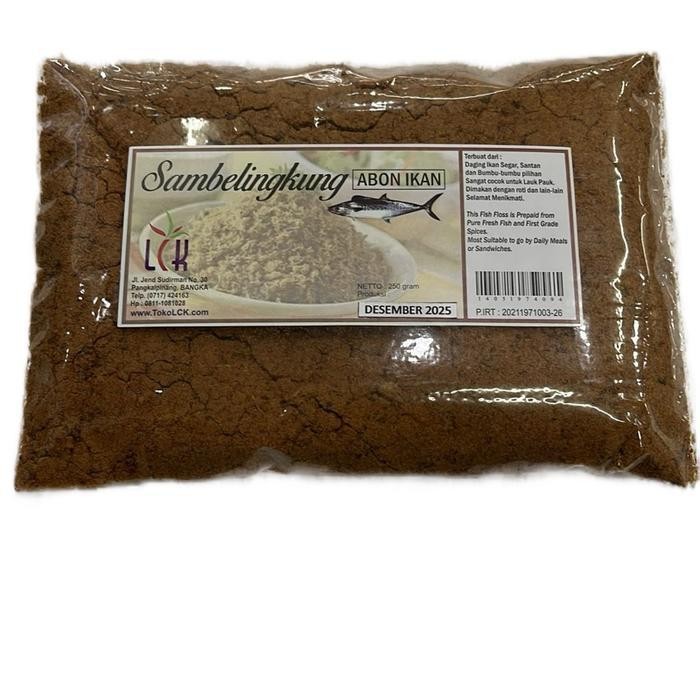 Sambellingkung ikan tenggiri abon ikan tenggiri 250gr