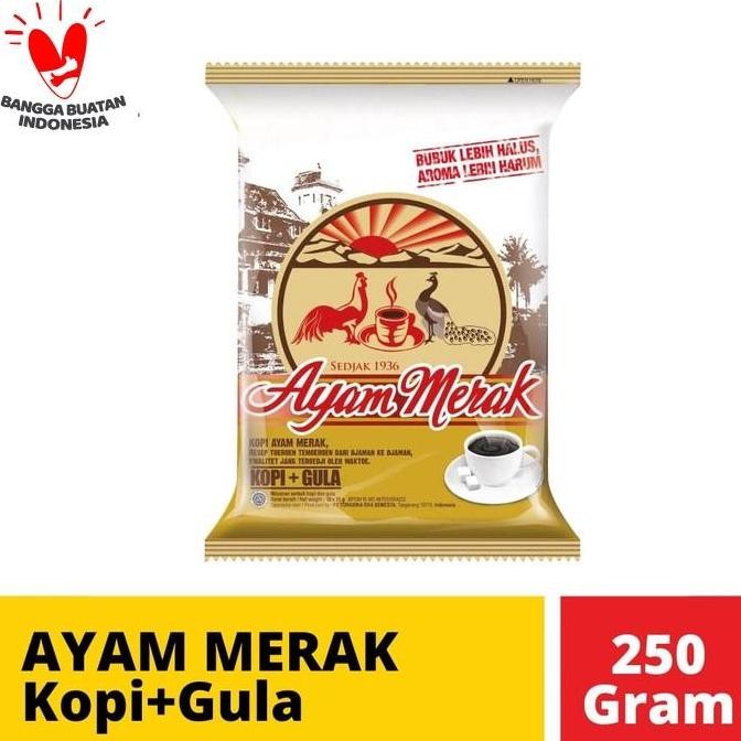 Ayam Merak Kopi+Gula 10 Sachet @ 25 Gr