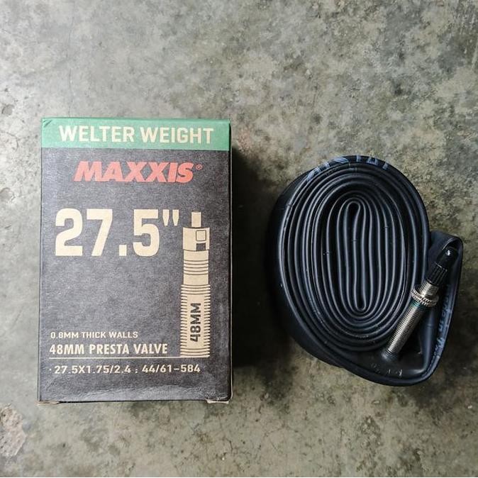 Ban Dalam Maxxis Sepeda Mtb 27.5 X 1.75/2.4 Fv48 Presta