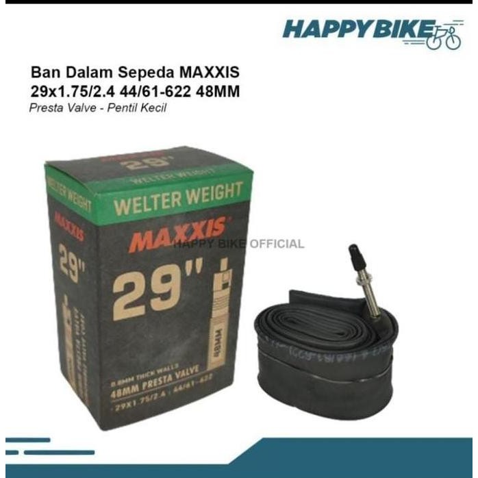 Maxxis Tube Ban Dalam Sepeda 29 X 1.75/2.4 48Mm Fv Ban Sepeda Mtb Downhill