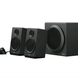LogiTech Speaker Z 333 80W Peak Bass Kuat Sistem 2.1 dengan Subwoofer Depan dan Satelit 2 x 8W RMS I