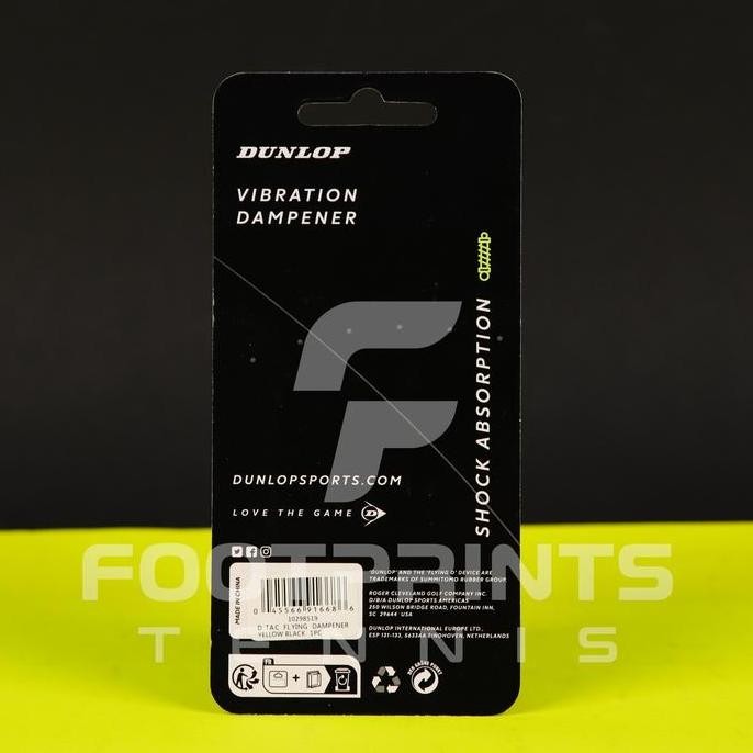 Peredam Tenis Dunlop Vibration Damp Anti Getar Dampener Tennis Damper