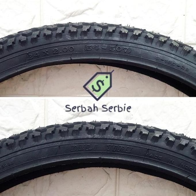 Ban Luar Sepeda 24X2.00 Swallow 24 X 200 2.00 24X200 Deli Tire Mtb
