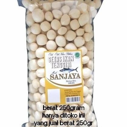 Kerupuk Getas Super Merk Sanjaya 250Gr Bangka Cemilan Food Snack