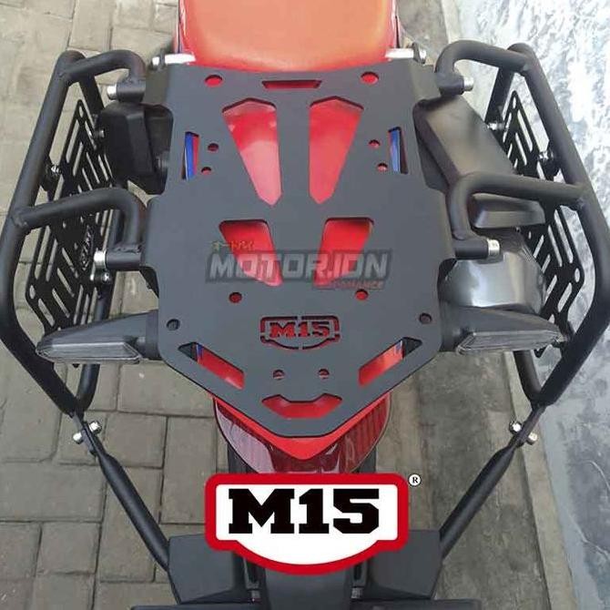 Rak atas Top Rack Honda CRF Rally 250 2021 - Hitam Original