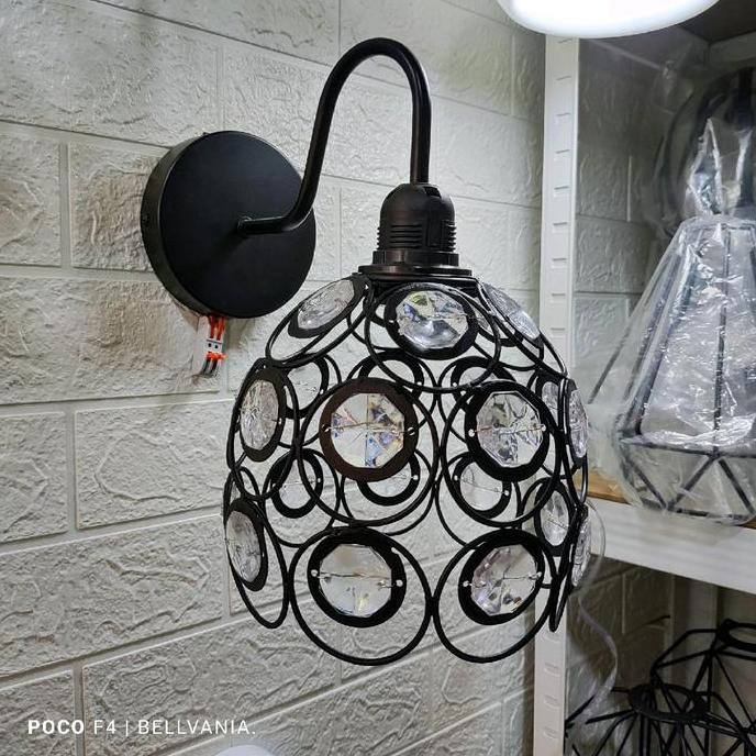 Lampu Dinding Sorot Lampu Tempel Lampu Hias Dinding Kristal