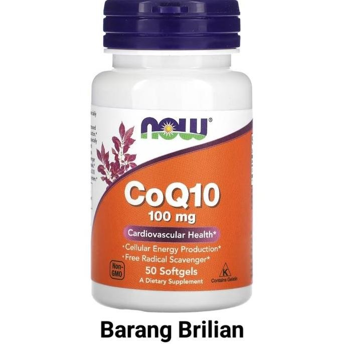 Dijual Now CoQ10 100 mg 50 Softgels