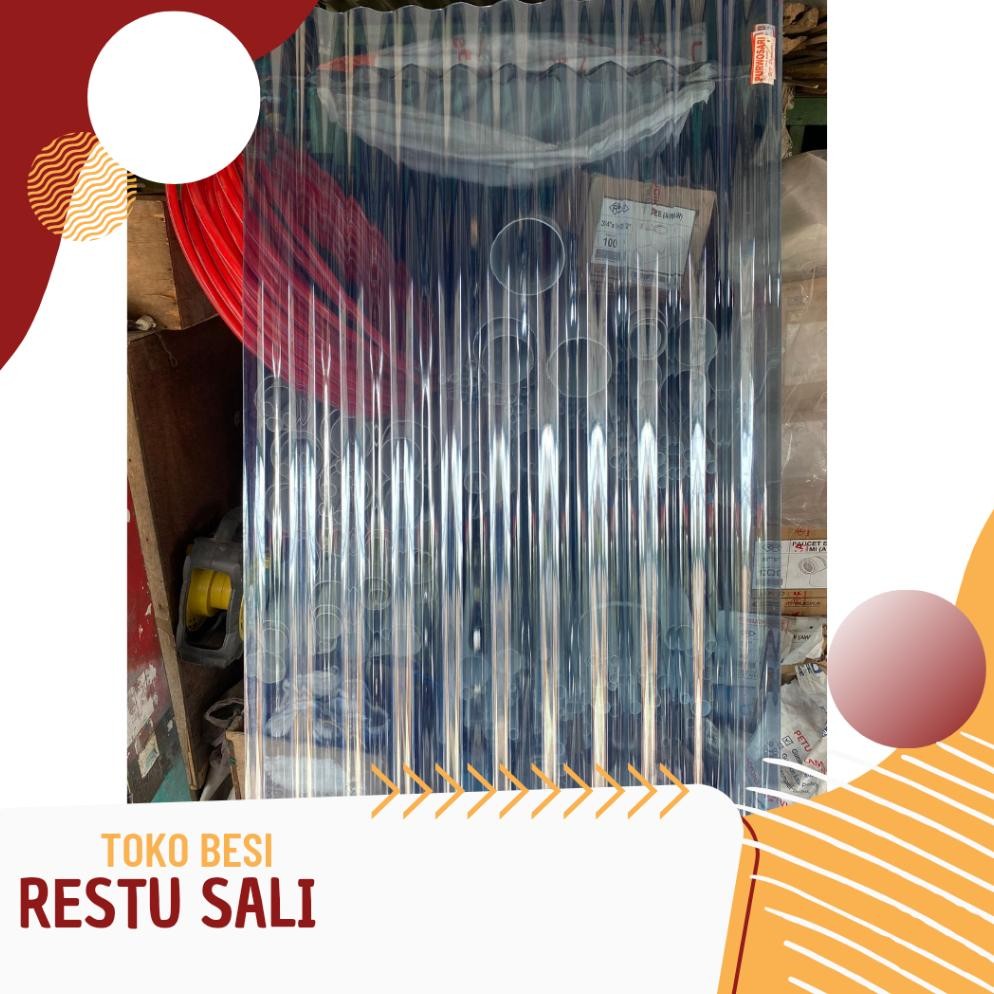 ATAP BENING FIBER GELOMBANG TRANSPARAN