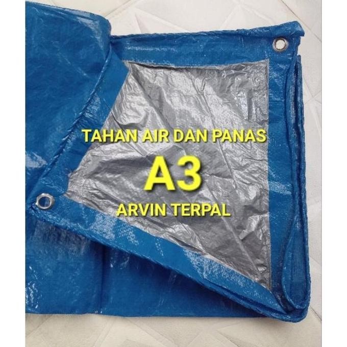 Terpal Plastik A3 Ukuran 4x7 4x8 4x9 Meter / Terpal Jadi / Terpal Tenda Murah