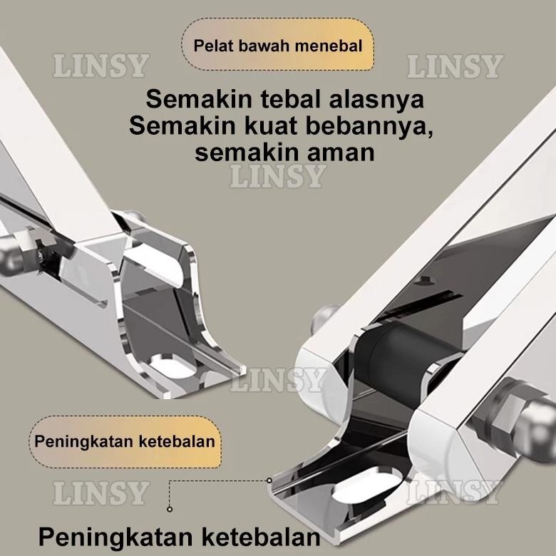 Jemuran Baju Dinding Jemuran Dinding Stainless Steel Jemuran Dinding Lipat 100/120/150/180/200CM