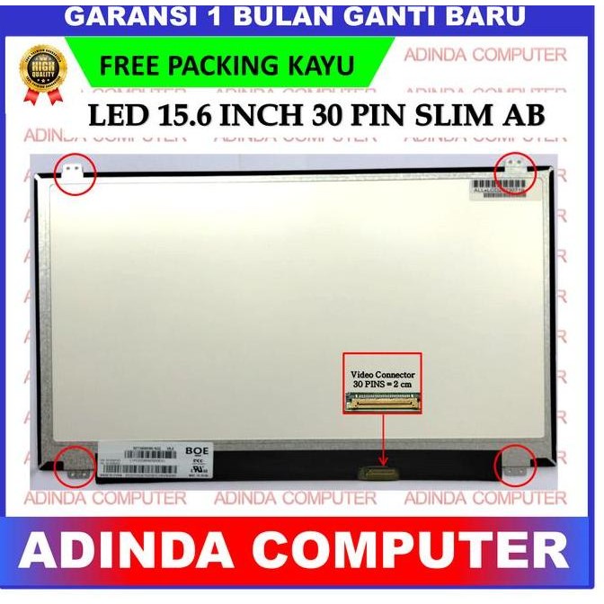 DS59 >> LCD LED Asus X555BA X555BP X555D X555DA X555DG X555QG 15.6 30 Slim AB