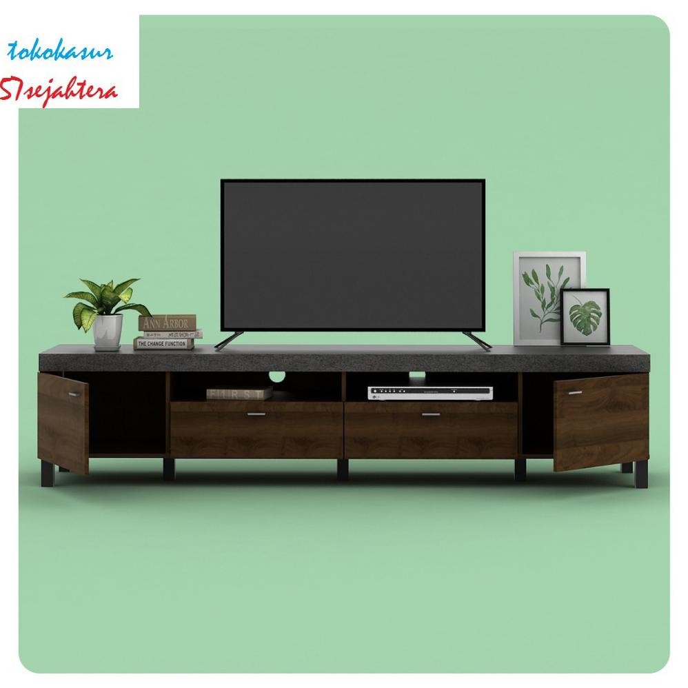 Meja TV - Benedict TV210 BROWN WALNUT - Prodesign Bavarian